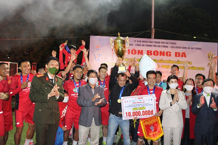 Cúp Chuyên đề An ninh Hải Phòng - Nhựa Tiền Phong lần thứ XX: Đội Kiến Thụy vô địch